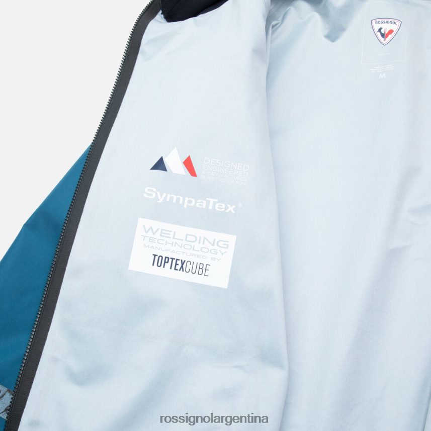 Rossignol hombres chaqueta de esquí/snowboard atelier s ride free 82LVV6542 azulejo tapas