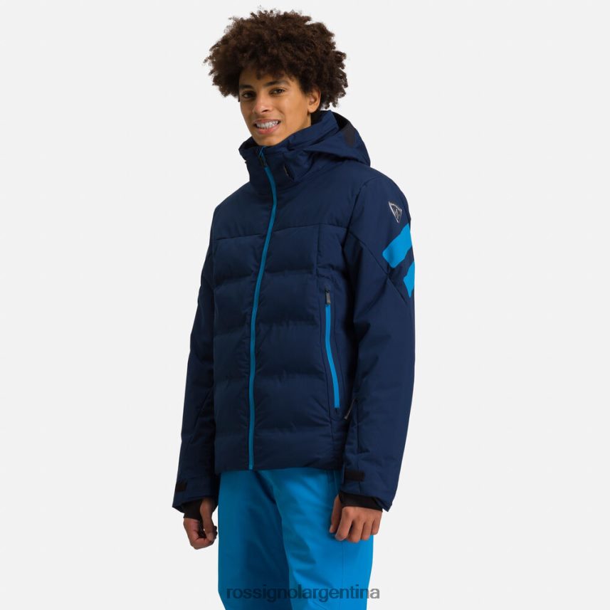 Rossignol hombres salir de la chaqueta de esquí 82LVV6130 azul marino oscuro tapas