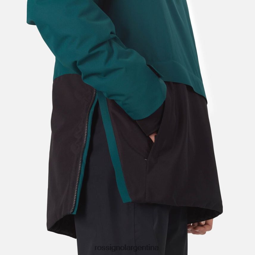 Rossignol hombres anorak skpr 82LVV6279 verde azulado tapas