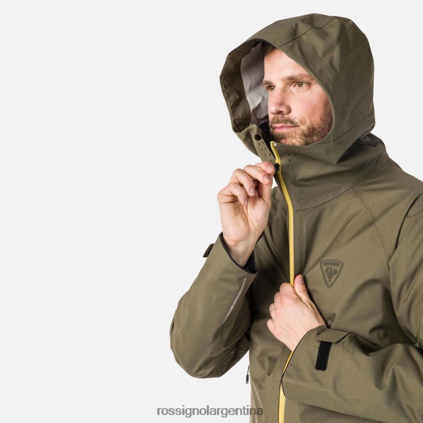 Rossignol hombres chaqueta de tres capas skpr 82LVV6539 hoja de acino tapas