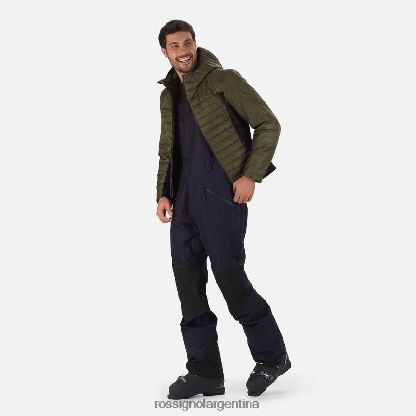 Rossignol hombres chaqueta ligera híbrida skpr 82LVV6254 hoja de acino tapas