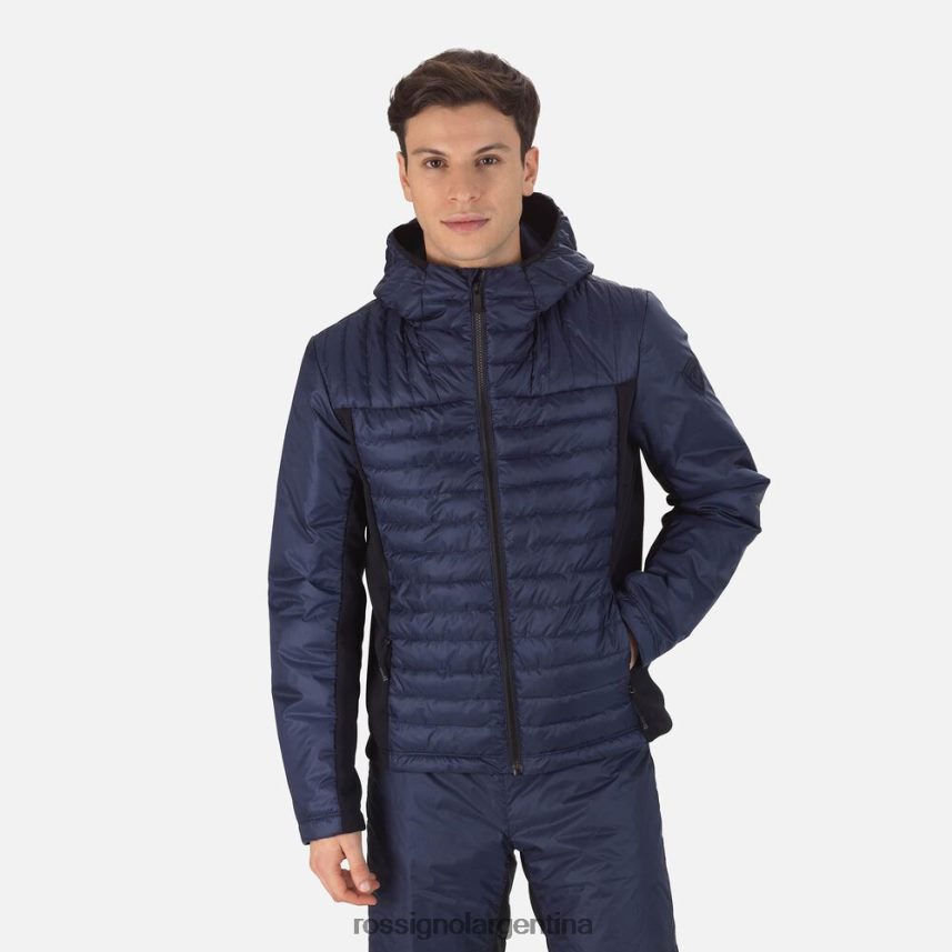 Rossignol hombres chaqueta ligera híbrida skpr 82LVV6284 azul marino oscuro tapas