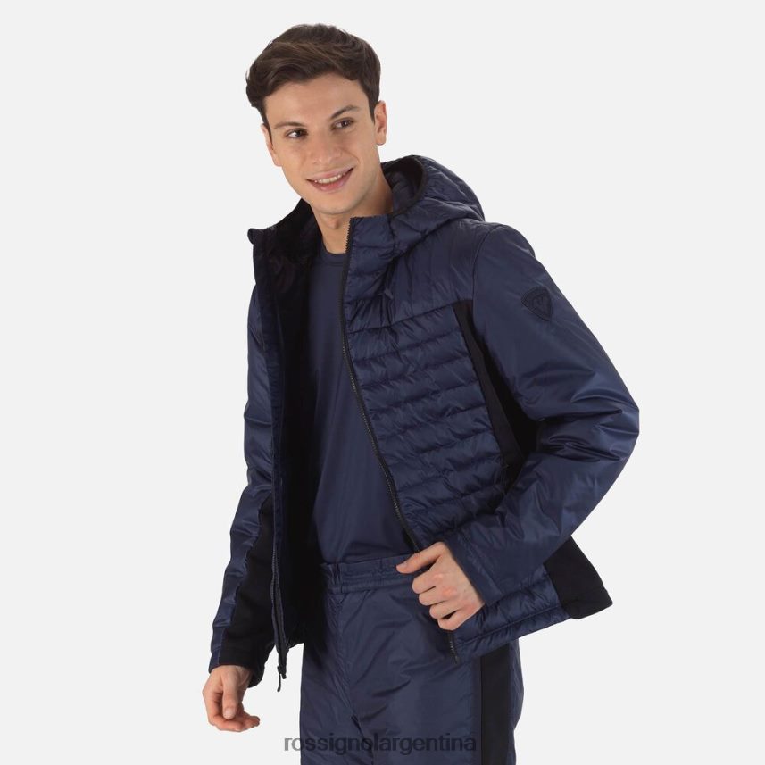 Rossignol hombres chaqueta ligera híbrida skpr 82LVV6284 azul marino oscuro tapas