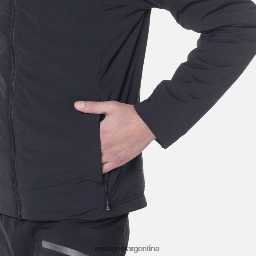 Rossignol hombres chaqueta opside 82LVV6393 negro tapas
