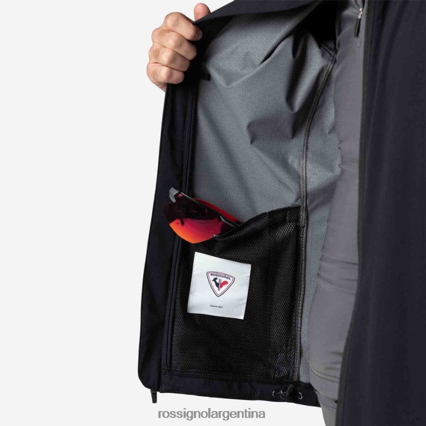 Rossignol hombres chaqueta para suite 82LVV6558 negro tapas