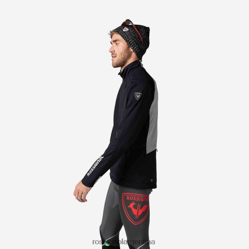 Rossignol hombres chaqueta para suite 82LVV6558 negro tapas