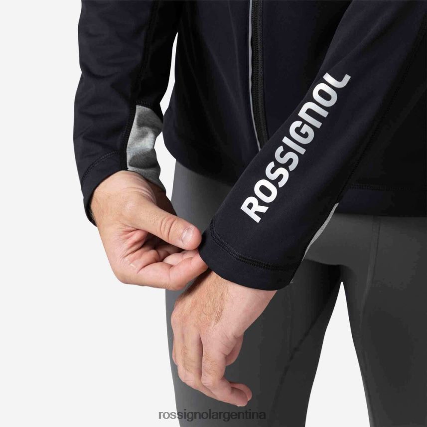 Rossignol hombres chaqueta para suite 82LVV6558 negro tapas