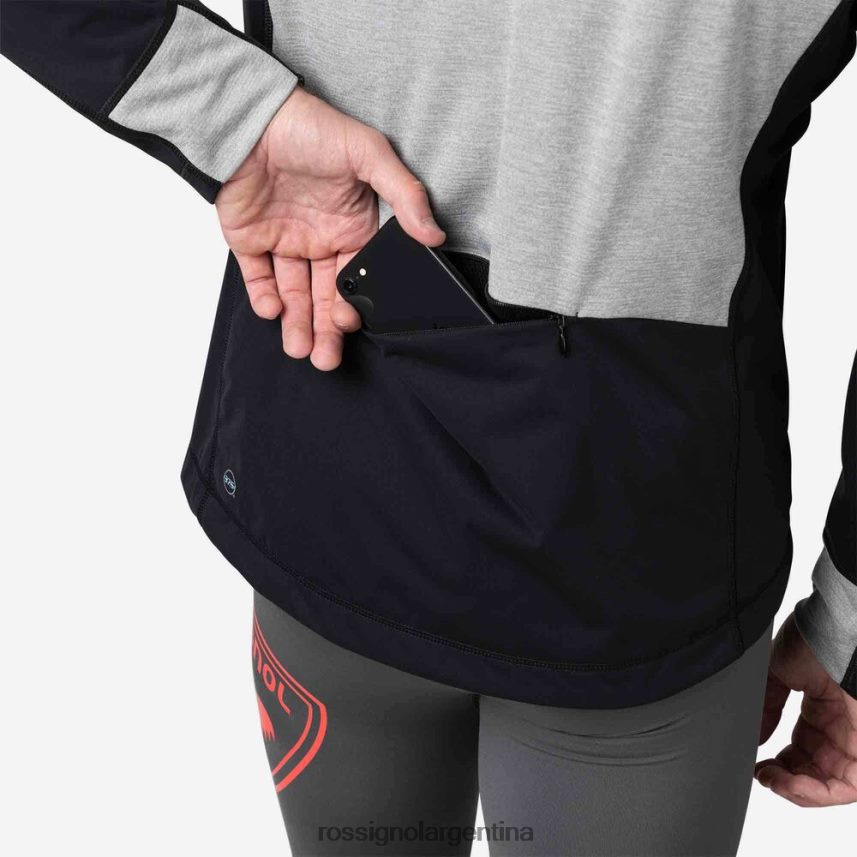 Rossignol hombres chaqueta para suite 82LVV6558 negro tapas