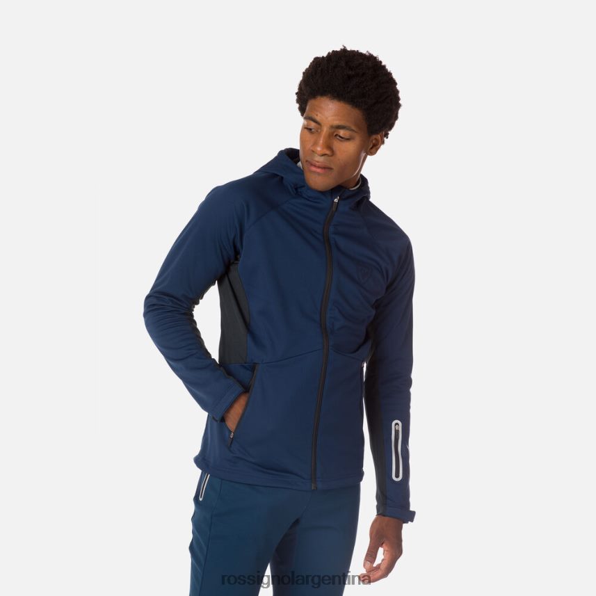 Rossignol hombres chaqueta softshell 82LVV6400 azul marino oscuro tapas