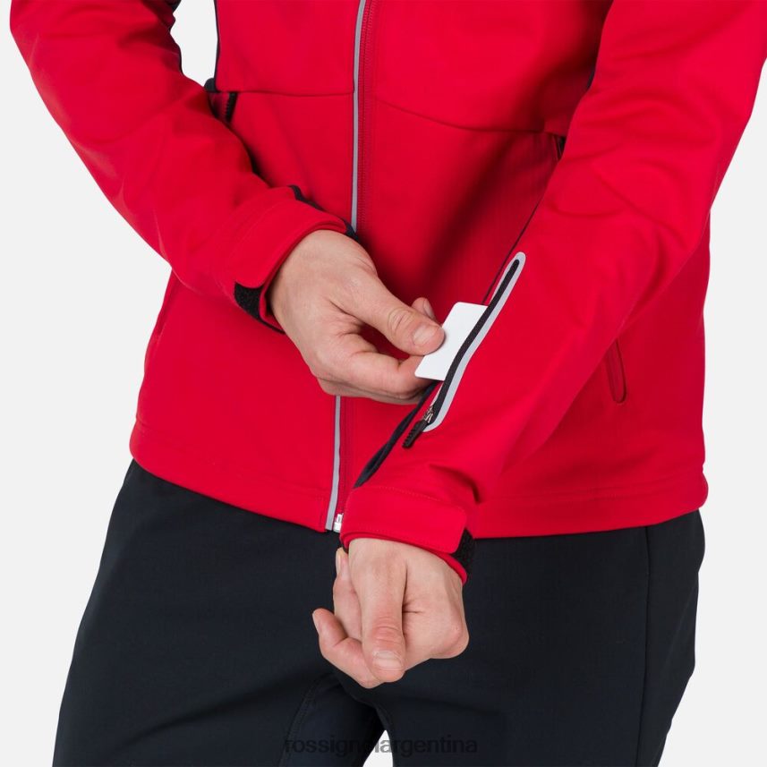 Rossignol hombres chaqueta suave 82LVV6423 deportivorojo tapas
