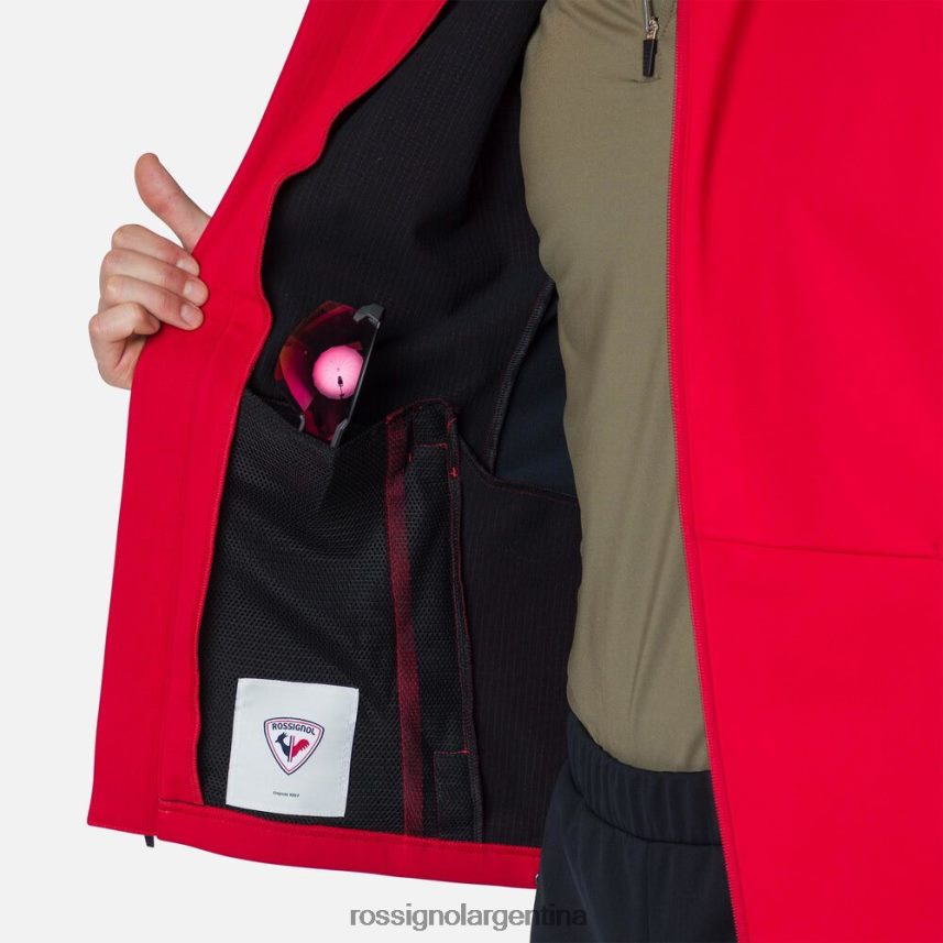 Rossignol hombres chaqueta suave 82LVV6423 deportivorojo tapas