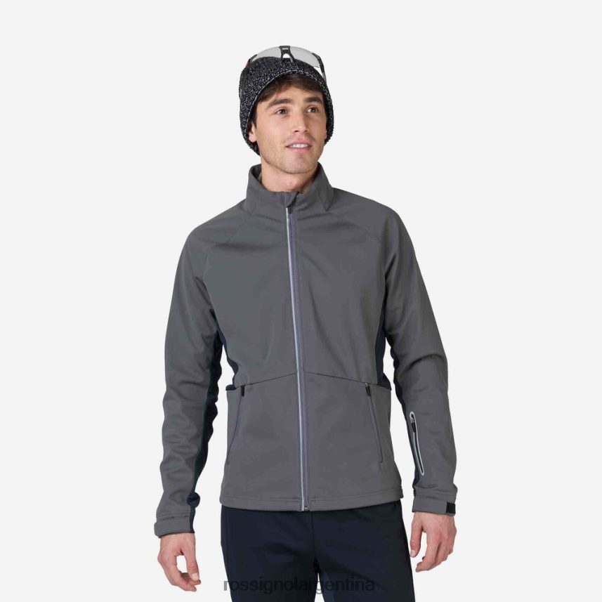 Rossignol hombres chaqueta suave 82LVV6516 gris ónix tapas