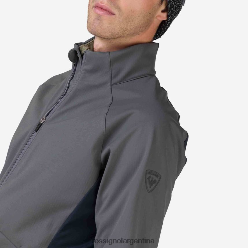 Rossignol hombres chaqueta suave 82LVV6516 gris ónix tapas