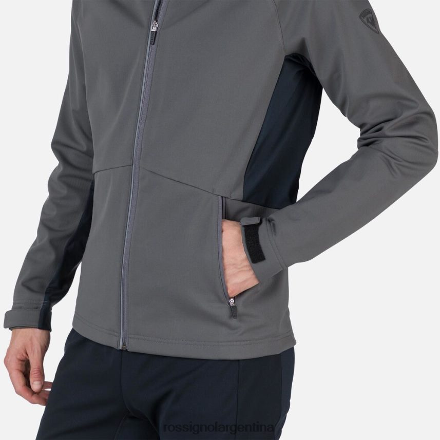 Rossignol hombres chaqueta suave 82LVV6516 gris ónix tapas