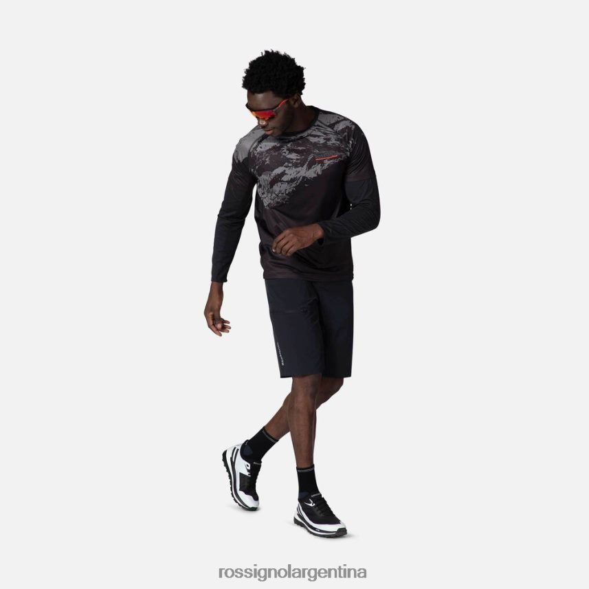 Rossignol hombres bermudas 82LVV6155 negro fondos