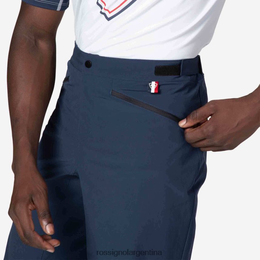 Rossignol hombres pantalones cortos de bicicleta de montaña 82LVV6357 azul marino oscuro fondos
