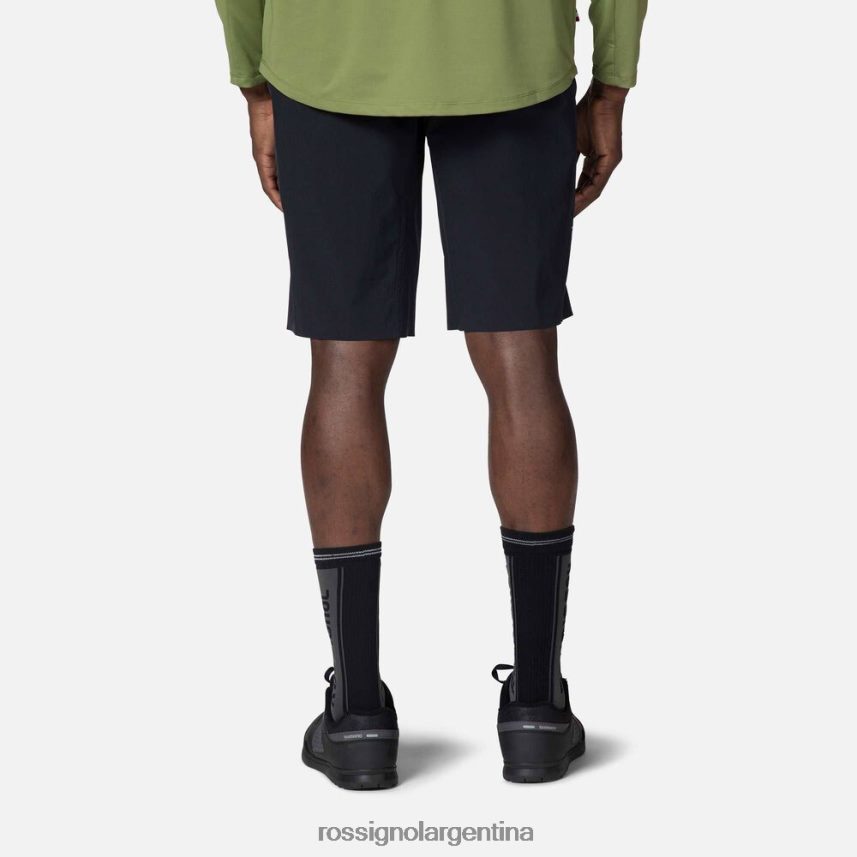 Rossignol hombres pantalones cortos de bicicleta de montaña 82LVV6454 negro fondos