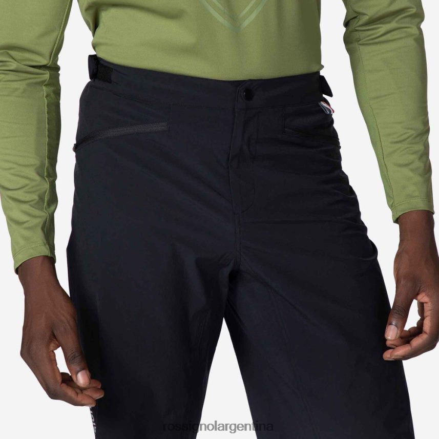 Rossignol hombres pantalones cortos de bicicleta de montaña 82LVV6454 negro fondos