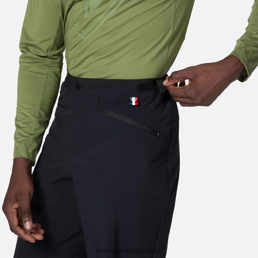 Rossignol hombres pantalones cortos de bicicleta de montaña 82LVV6454 negro fondos