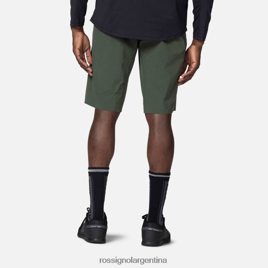 Rossignol hombres pantalones cortos de bicicleta de montaña 82LVV6507 verde ébano fondos