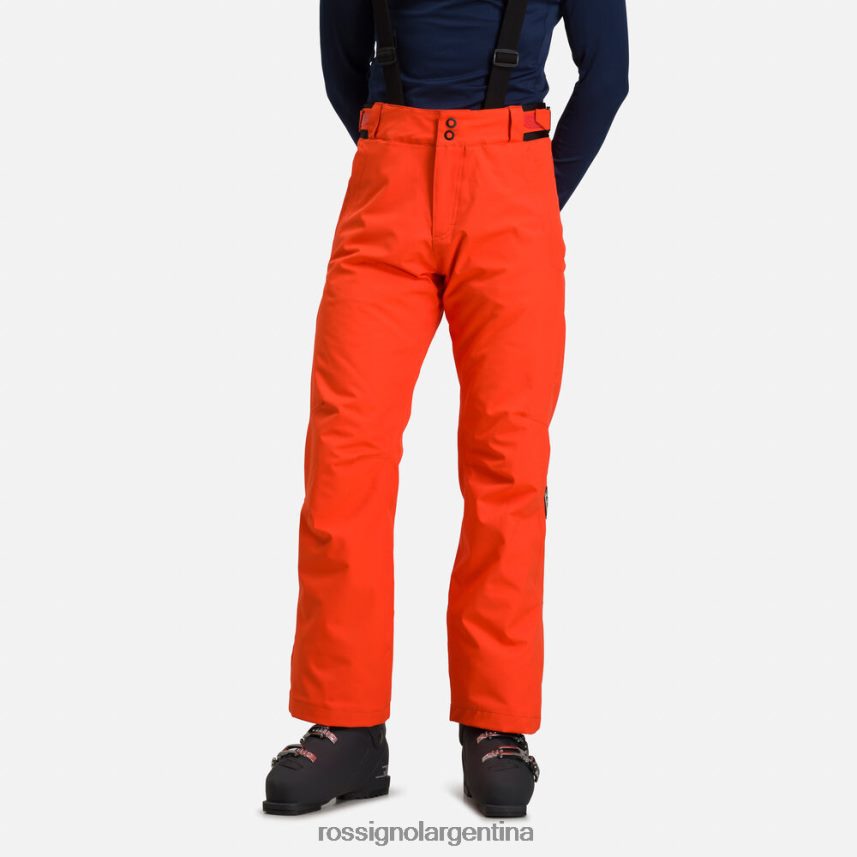 Rossignol hombres pantalones de esquí 82LVV6165 oxinaranja fondos