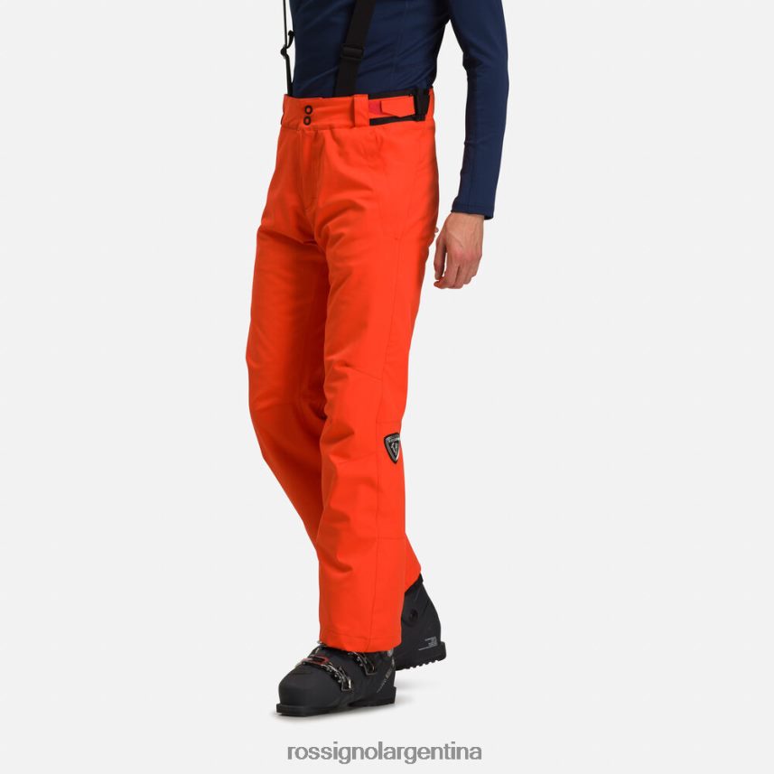 Rossignol hombres pantalones de esquí 82LVV6165 oxinaranja fondos
