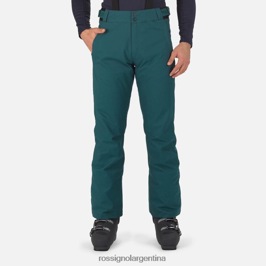 Rossignol hombres pantalones de esquí 82LVV6267 verde azulado fondos
