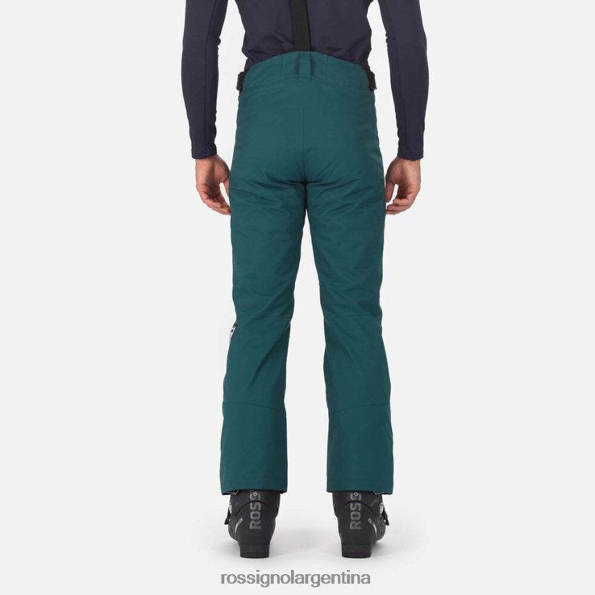 Rossignol hombres pantalones de esquí 82LVV6267 verde azulado fondos