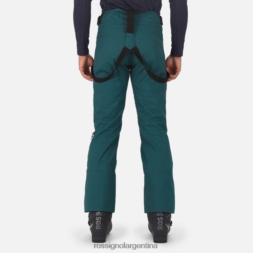 Rossignol hombres pantalones de esquí 82LVV6267 verde azulado fondos