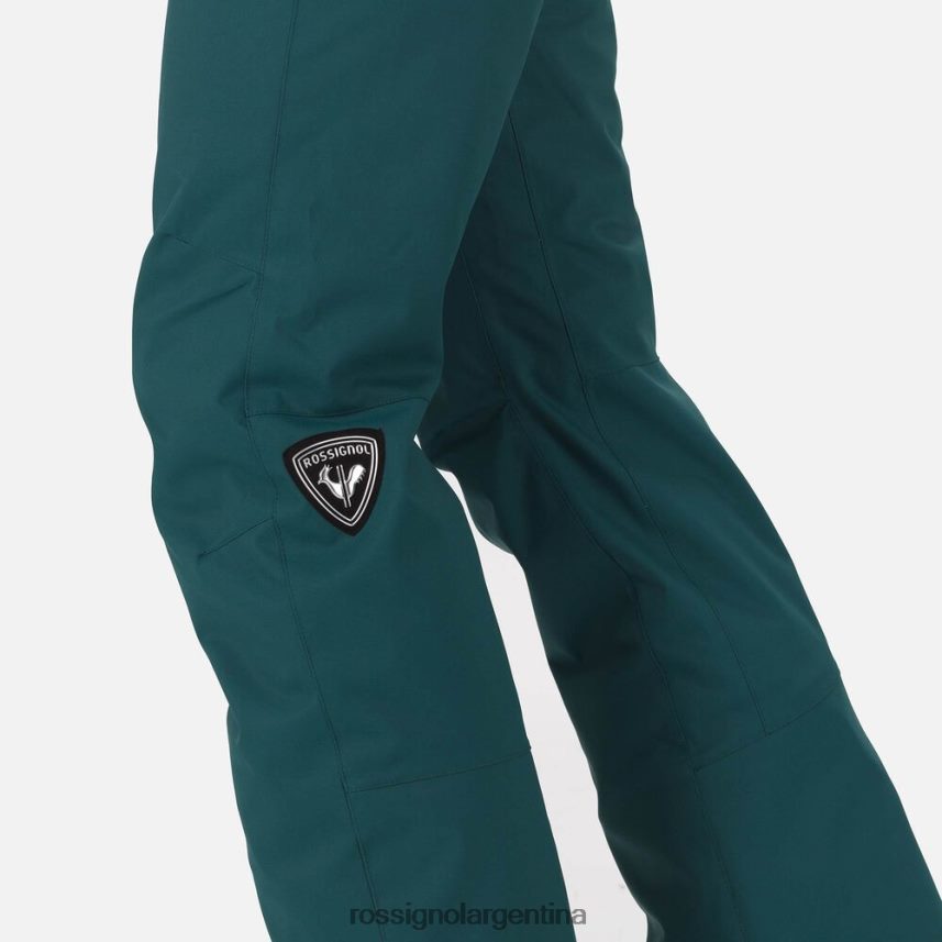 Rossignol hombres pantalones de esquí 82LVV6267 verde azulado fondos