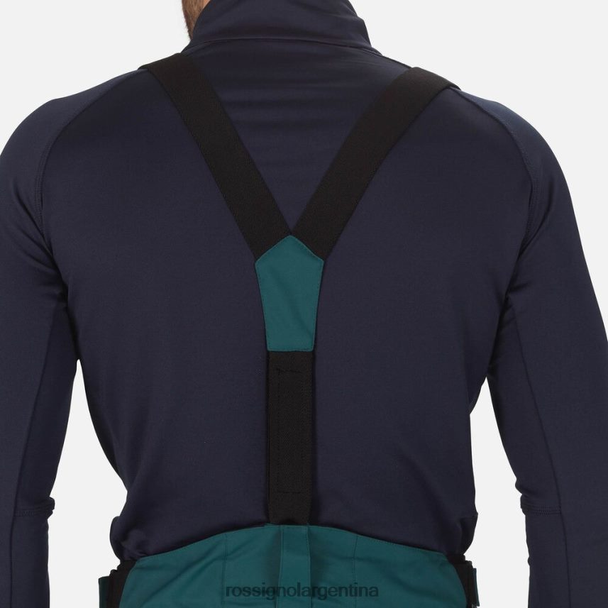 Rossignol hombres pantalones de esquí 82LVV6267 verde azulado fondos