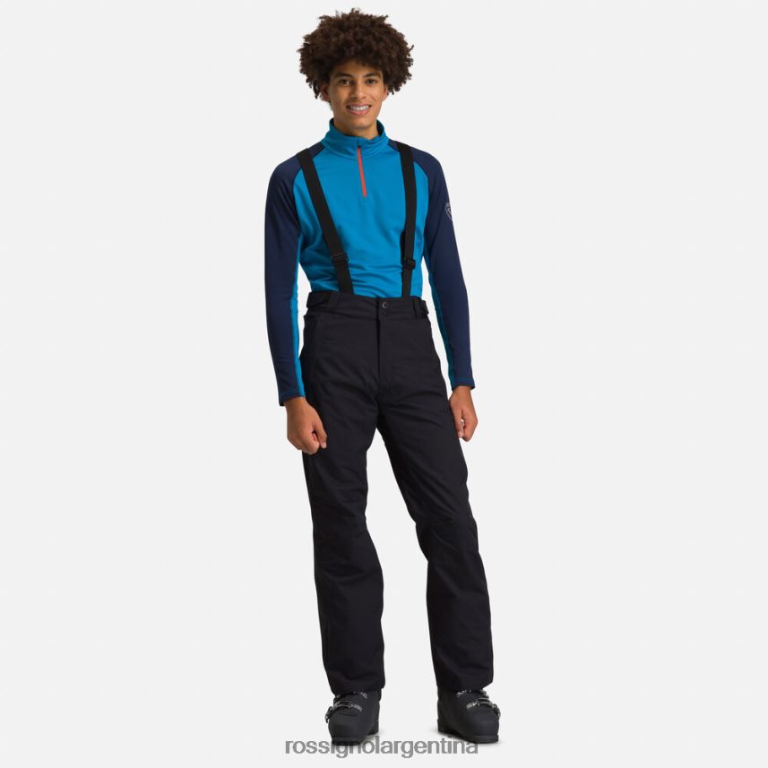 Rossignol hombres pantalones de esquí 82LVV6287 negro fondos