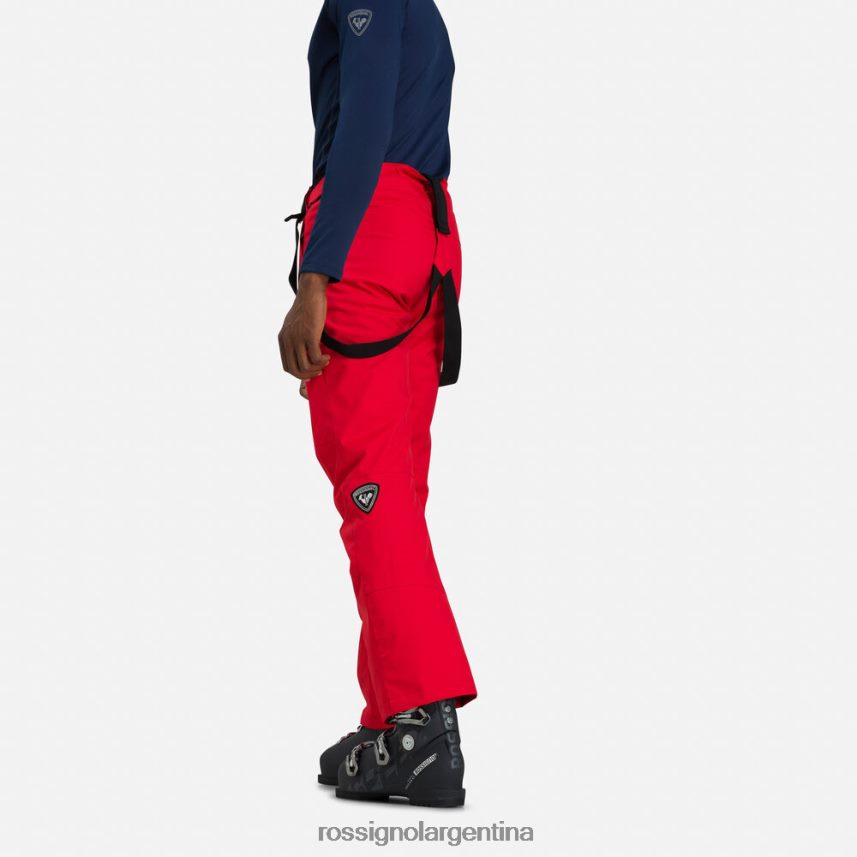 Rossignol hombres pantalones de esquí 82LVV6371 deportivorojo fondos