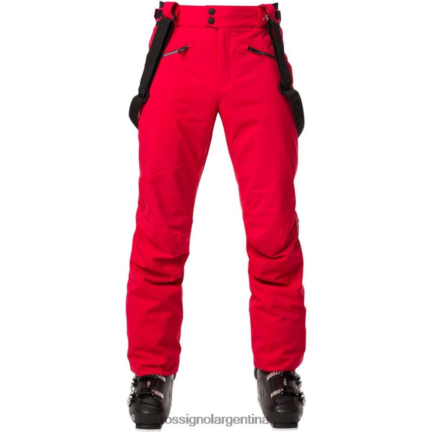 Rossignol hombres pantalones de esquí clásicos 82LVV6100 carmín fondos
