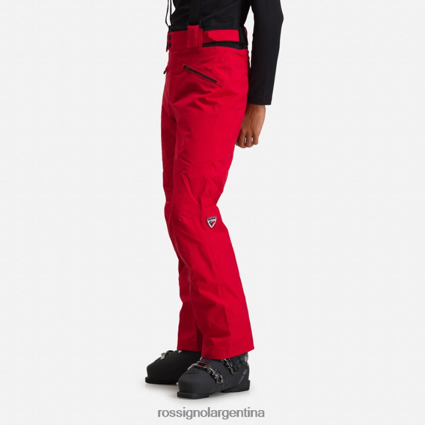 Rossignol hombres pantalones de esquí clásicos 82LVV6100 carmín fondos