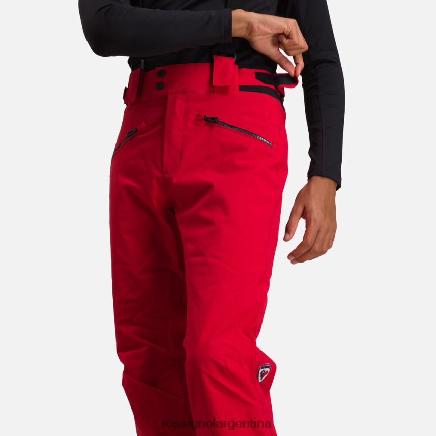 Rossignol hombres pantalones de esquí clásicos 82LVV6100 carmín fondos