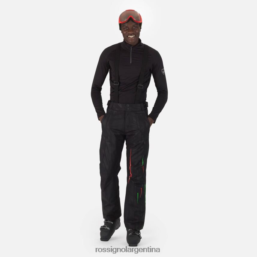 Rossignol hombres pantalones de esquí héroe 82LVV6134 negro fondos