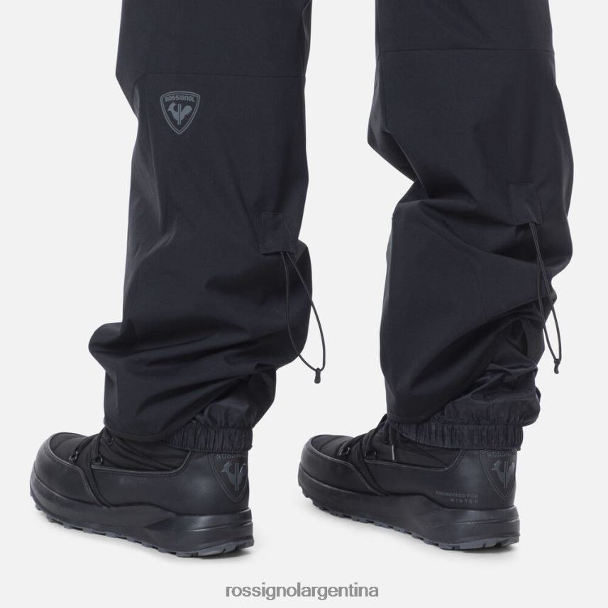 Rossignol hombres pantalones de esquí relajados 82LVV6362 negro fondos