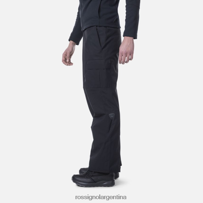 Rossignol hombres pantalones de esquí relajados 82LVV6362 negro fondos