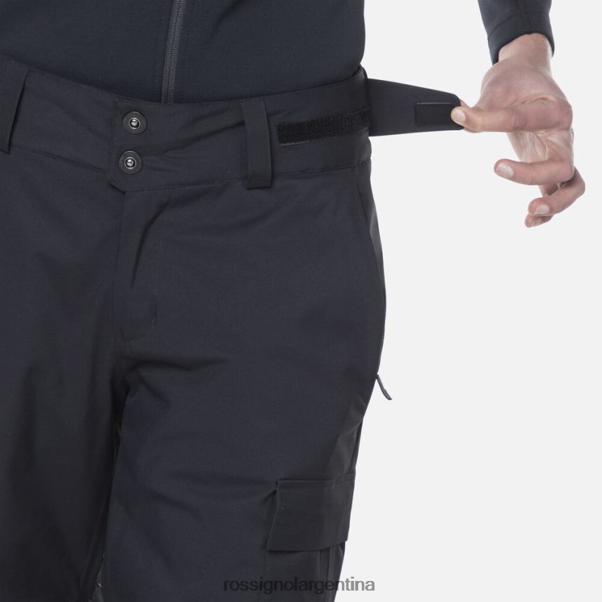 Rossignol hombres pantalones de esquí relajados 82LVV6362 negro fondos