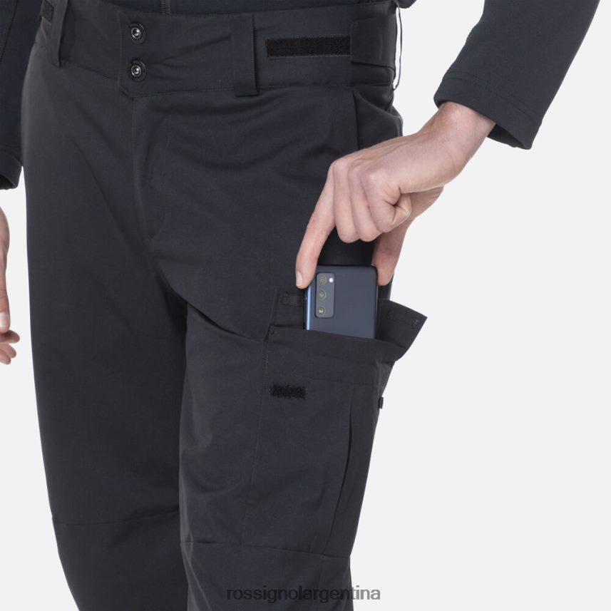 Rossignol hombres pantalones de esquí relajados 82LVV6362 negro fondos