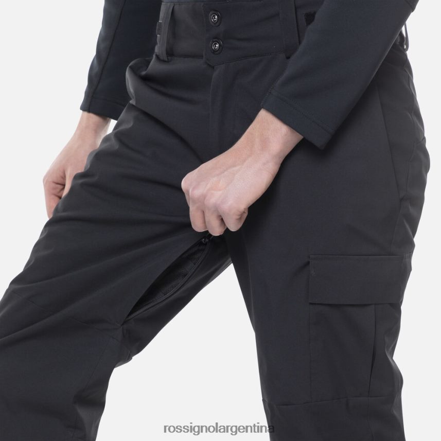 Rossignol hombres pantalones de esquí relajados 82LVV6362 negro fondos