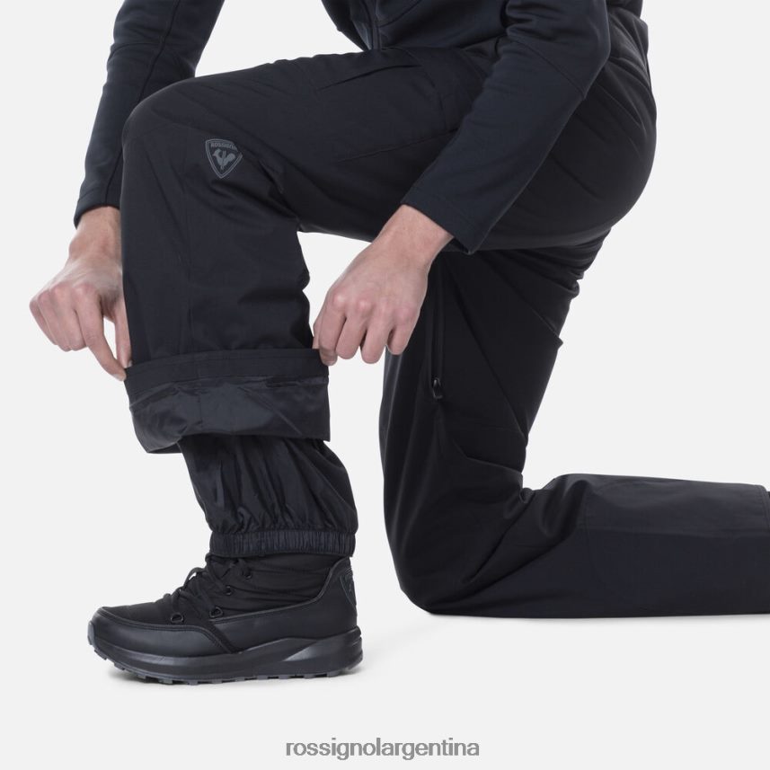 Rossignol hombres pantalones de esquí relajados 82LVV6362 negro fondos