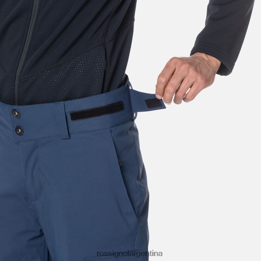 Rossignol hombres pantalones de esquí relajados 82LVV6447 azul marino oscuro fondos