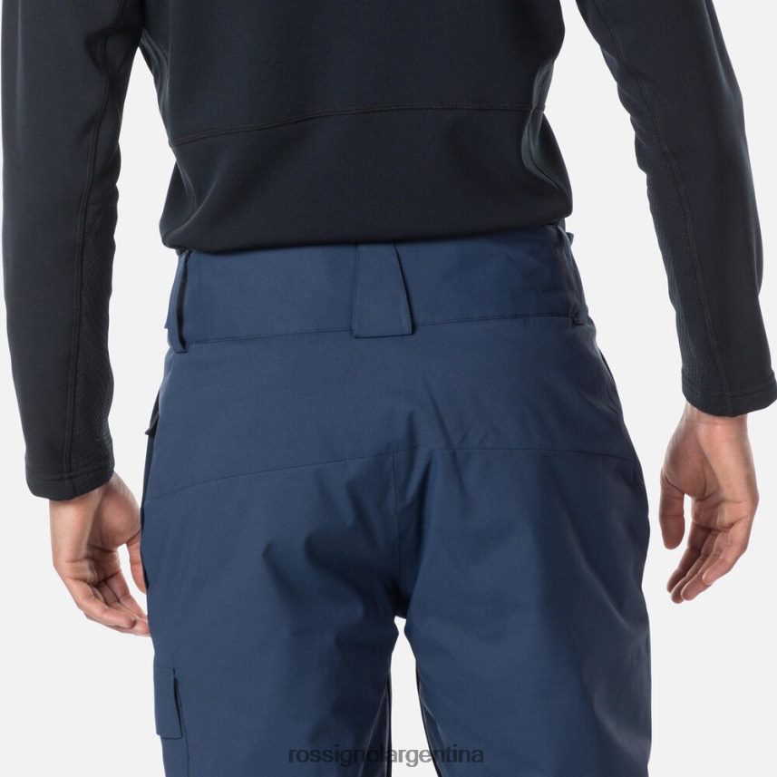 Rossignol hombres pantalones de esquí relajados 82LVV6447 azul marino oscuro fondos