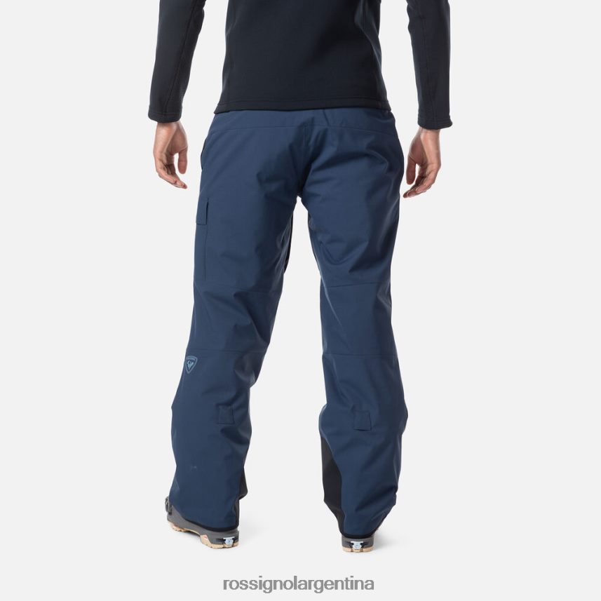 Rossignol hombres pantalones de esquí relajados 82LVV6447 azul marino oscuro fondos