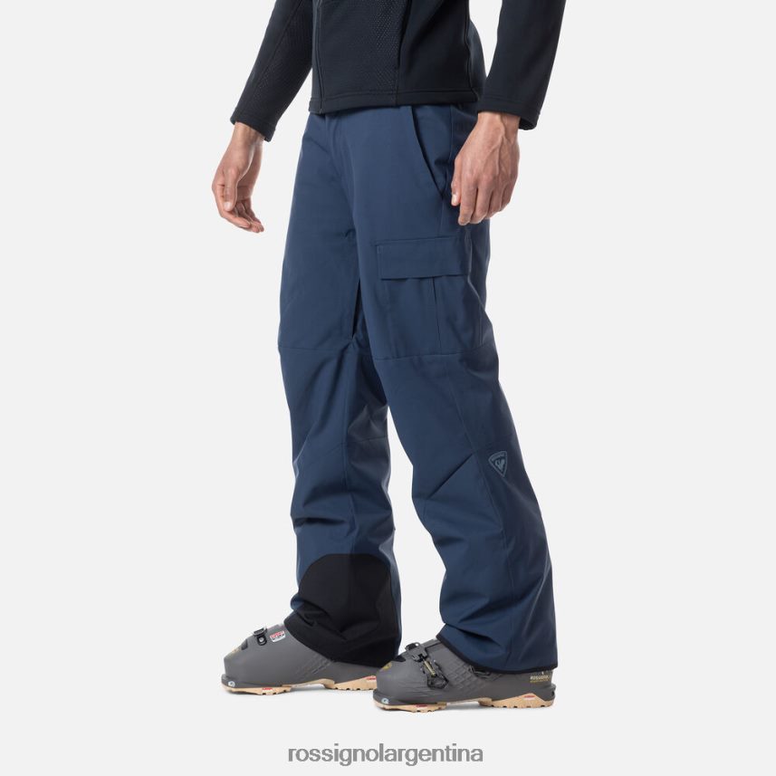 Rossignol hombres pantalones de esquí relajados 82LVV6447 azul marino oscuro fondos
