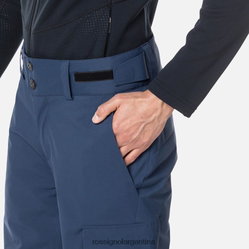 Rossignol hombres pantalones de esquí relajados 82LVV6447 azul marino oscuro fondos