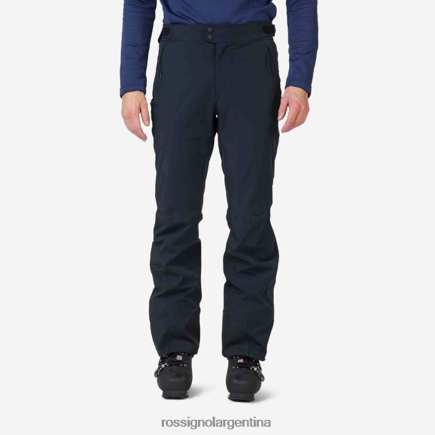 Rossignol hombres reaccionar pantalones de esquí 82LVV6148 negro fondos