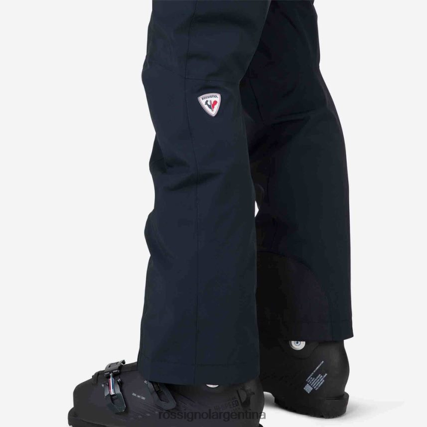 Rossignol hombres reaccionar pantalones de esquí 82LVV6148 negro fondos